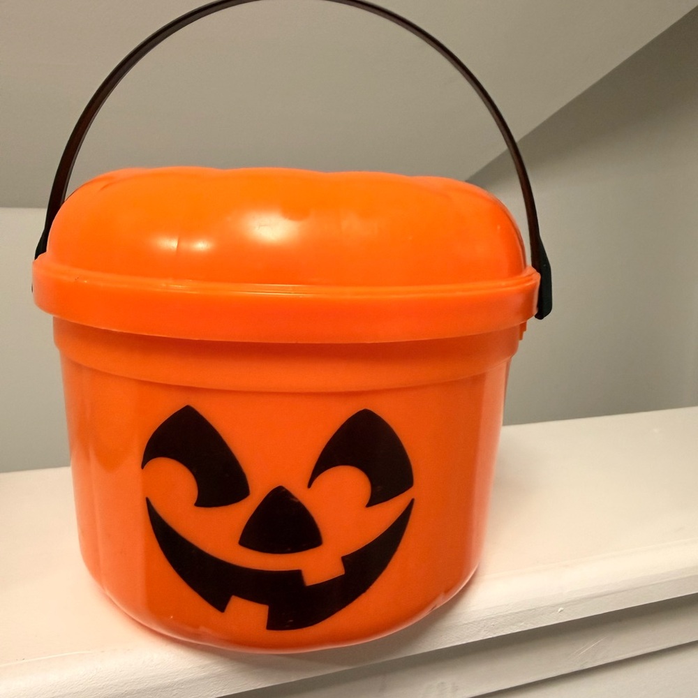 McDonald's Vintage 1986 Orange Bucket